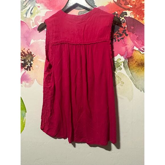 Fourteenth Place Tank Top Blouse - Size XXL - Beautiful Flowy Shirt - Picture 5 of 5